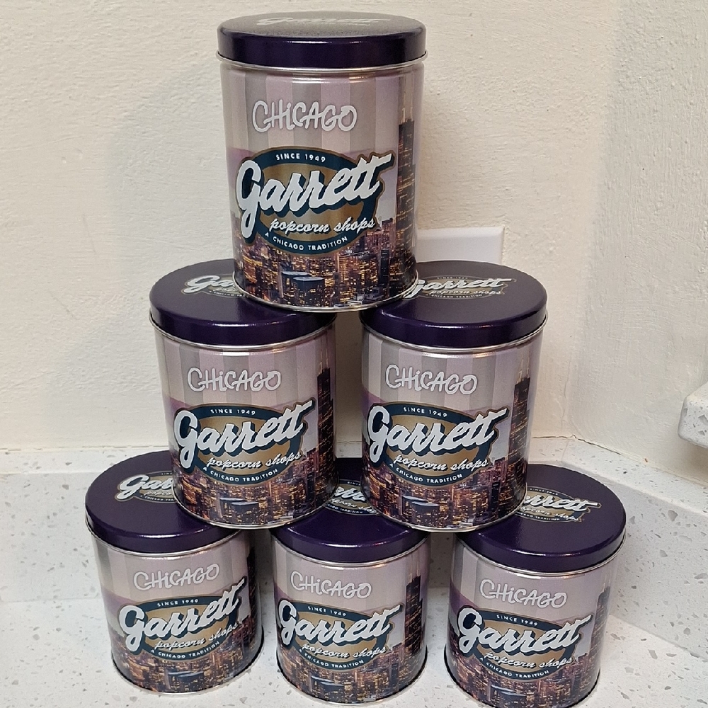 Garrett Popcorn Shops Collectible Tins